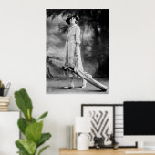 Golfing in stijl, jaren 20 poster (Thuiskantoor)