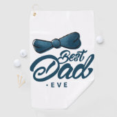 Golfing in Style : Meilleur papa Golf Serviette (En situation)