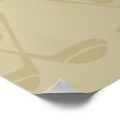  Golfing Lady Art (2) Poster (Hoek)