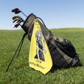 Golfing Machine Dames Golf Handdoek (Groen)
