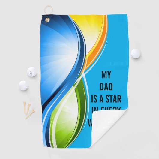 Golfing met de beste handdoek (Insitu)