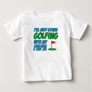 Golfing met Papa Grandchild