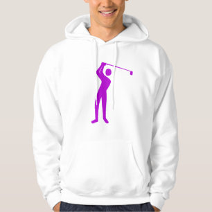Golfing - Paars Hoodie