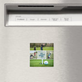 Golfing Photo magnet golfer cadeau (In Situ (Lave-vaisselle))