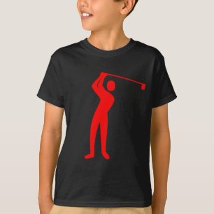 Golfing - Rood T-shirt