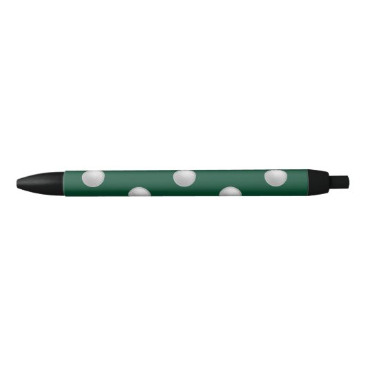 Golfing Writing Pens Zwarte Inkt Pen (Voorkant)