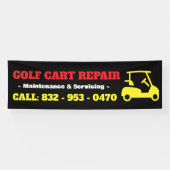 Golfkar Custom Repair Banner (Horizontaal)