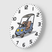 Golfkar Fun Sport Voertuig Grote Klok (Hoek)