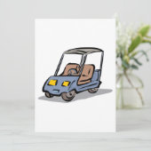 Golfkar Fun Sport Voertuig Kaart (Staand voorkant)