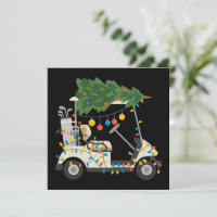 Golfkar Kerstboom Lichtjes Kerst Sport Golfer