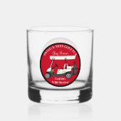Golfkar Whisky Rocks Drinkware Set Whisky Glas (Achterkant)