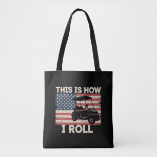 Golfkarretje Bestuurder Dit is Hoe ik Rol Amerikaa Draagtas