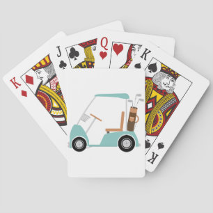 Golfkarretje Pokerkaarten