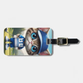 Golfkat Bagagelabel (Voorkant horizontaal)