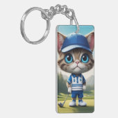 Golfkat Sleutelhanger (Voorkant Links)