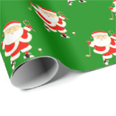 Golfkerst Cadeaupapier (Rol Hoek)