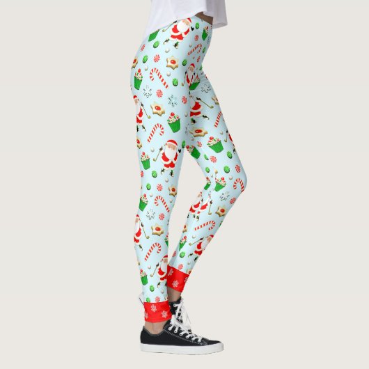 golfkerst leggings (Rechts)