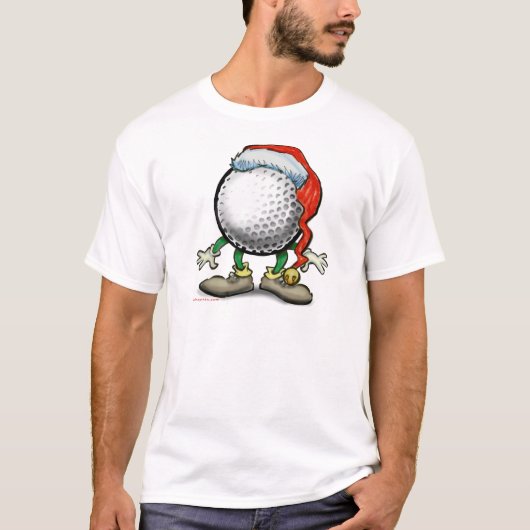 Golfkerst T-shirt (Voorkant)