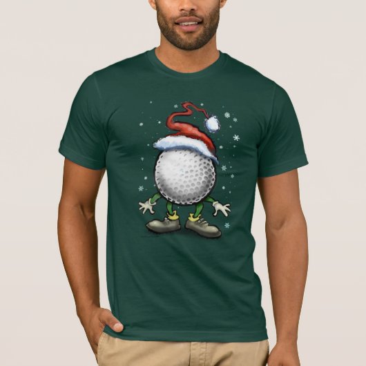 Golfkerst T-shirt (Voorkant)