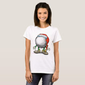 Golfkerst T-shirt (Voorkant volledig)