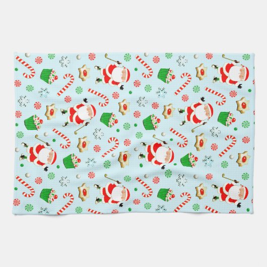 Golfkerst Theedoek (Horizontaal)