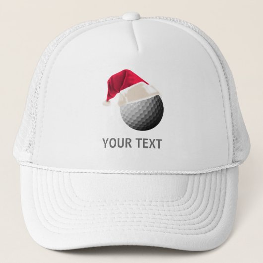 golfkerst trucker pet (Voorkant)