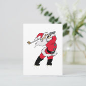 Golfkerstkerstmis Feestdagenkaart (Staand voorkant)