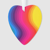 Golfkleur — acrylhartritme-versiering ornament (voorkant)