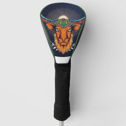 Golfkop Golfheadcover (Voorkant)