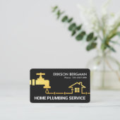 Golfkraan Visitekaartje (Staand voorkant)