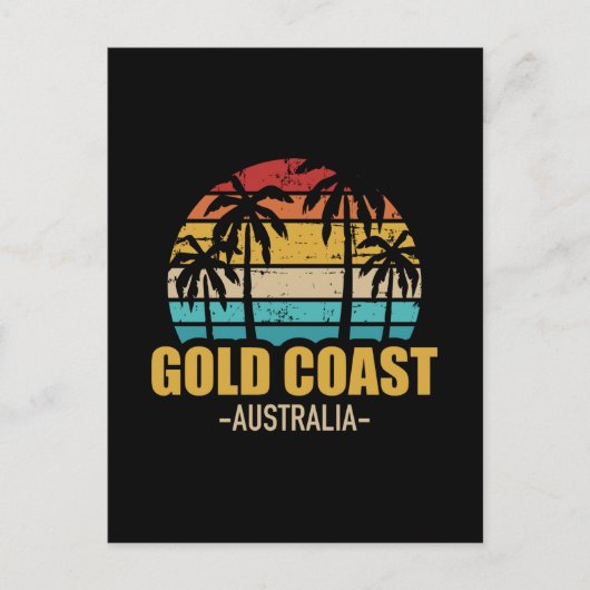 Golfkust Australië Briefkaart (Voorkant)
