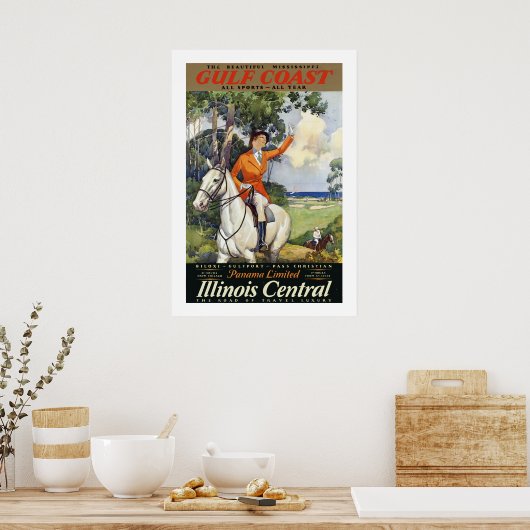 Golfkust Poster (Keuken)