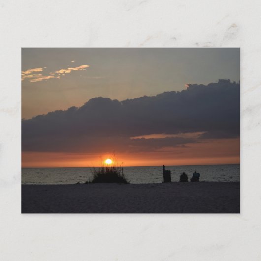 Golfkust - Sunset - Briefkaart van Florida (Voorkant)