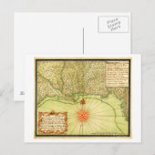 Golfkust van de Verenigde StatenPanorama Briefkaart (Voorkant / Achterkant)