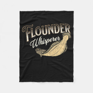 Golfkust Vist flounder Whisperer Fleece Deken