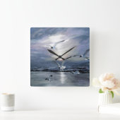 golflanding vierkante klok (Huis)