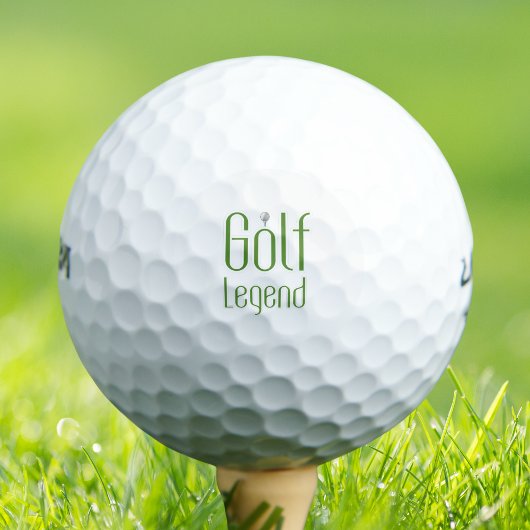 Golflegende  golfbal golfballen