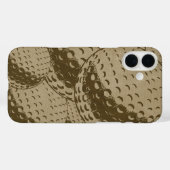 Golfliefhebbers: Rustic Golf Collage Case-Mate iPhone Case (Achterkant (horizontaal))