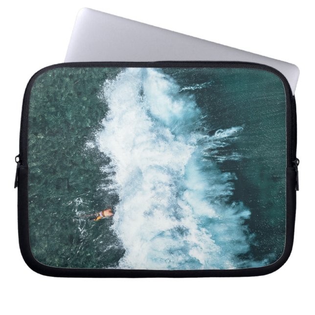 golflijn laptop sleeve (Voorkant)