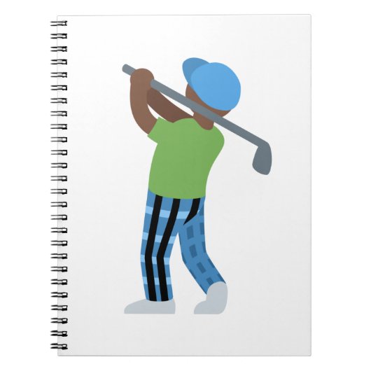 golfman notitieboek (Voorkant)