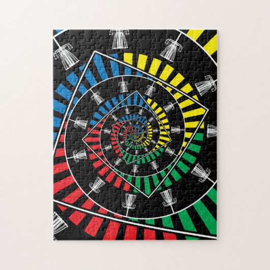 Golfmanden Legpuzzel (Verticaal)