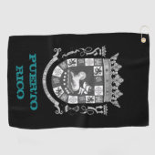 Golfmantel Puerto Rico / vlag Golfhanddoek (Horizontaal)