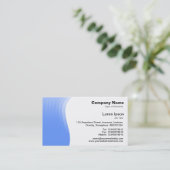 Golfmarge - Baby Blue Visitekaartje (Staand voorkant)