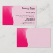 Golfmarge v2 - Neon Red Visitekaartje (Voorkant / Achterkant)