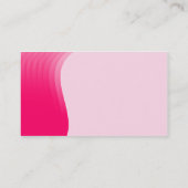 Golfmarge v2 - Neon Red Visitekaartje (Achterkant)