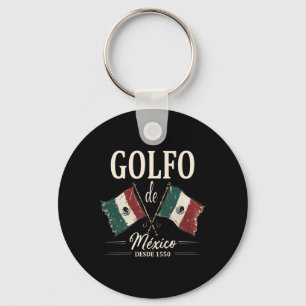 Golfo De México Sinds 1550 Golf Van Mexico Retro M Sleutelhanger