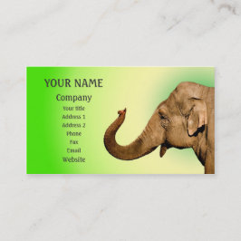 Golfolifant Visitekaartje