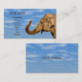 Golfolifant Visitekaartje (Voorkant / Achterkant)