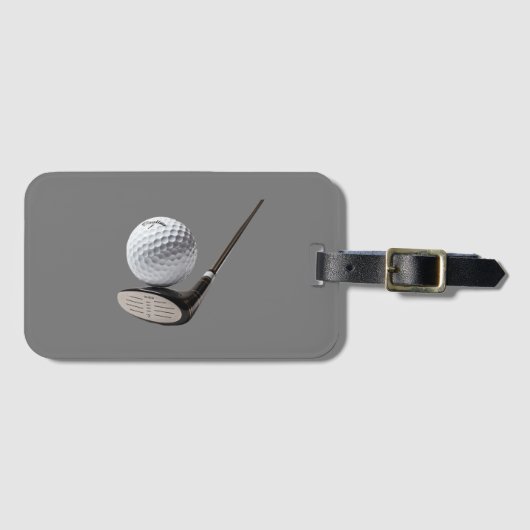 Golfontwerp Bagagelabel (Voorkant (horizontaal))