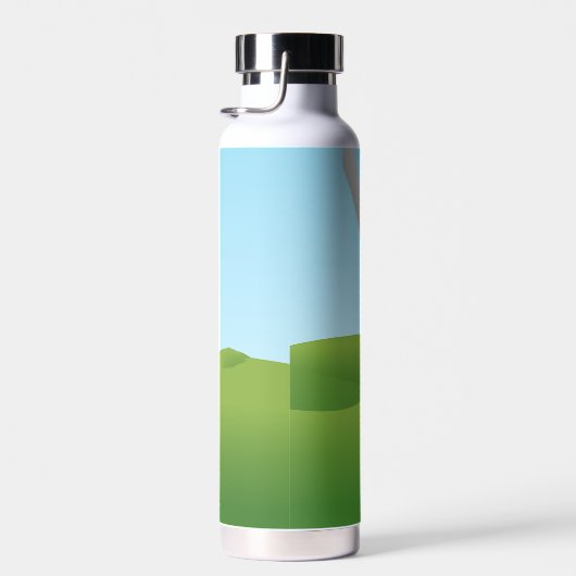 Golfontwerp met schroefdraad met kopervacuüm waterfles (Rechts)